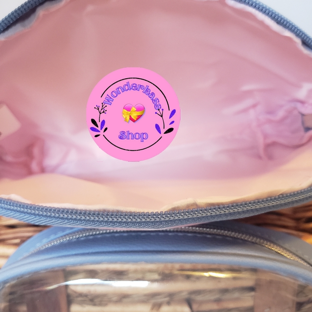 Disney Stitch and Angel Cosmetic Toiletries Makeup Bag / Case. 2 in 1. - Picture 5 of 5